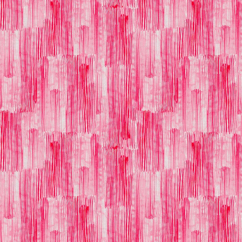 Pink Stroke of Genius Bright Pink Cotton Wideback Fabric per yard