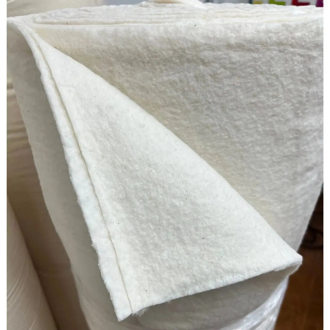 REDUCED: Quilters Dream Cotton Quilt Batting-throw Size Natural Color 60 X  60 two Pieces Set 