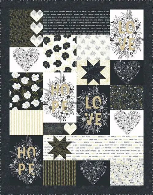 Gilded Quilt Kit by Alli K Design - Linda's Electric Quilters