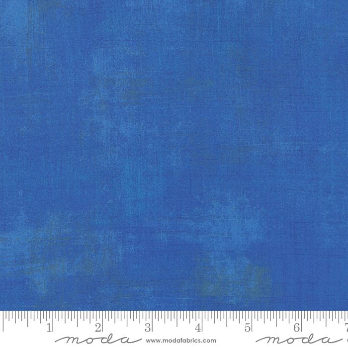Blue Grunge Basics Royal 44"/45" Per Yard Moda Fabrics & Supplies