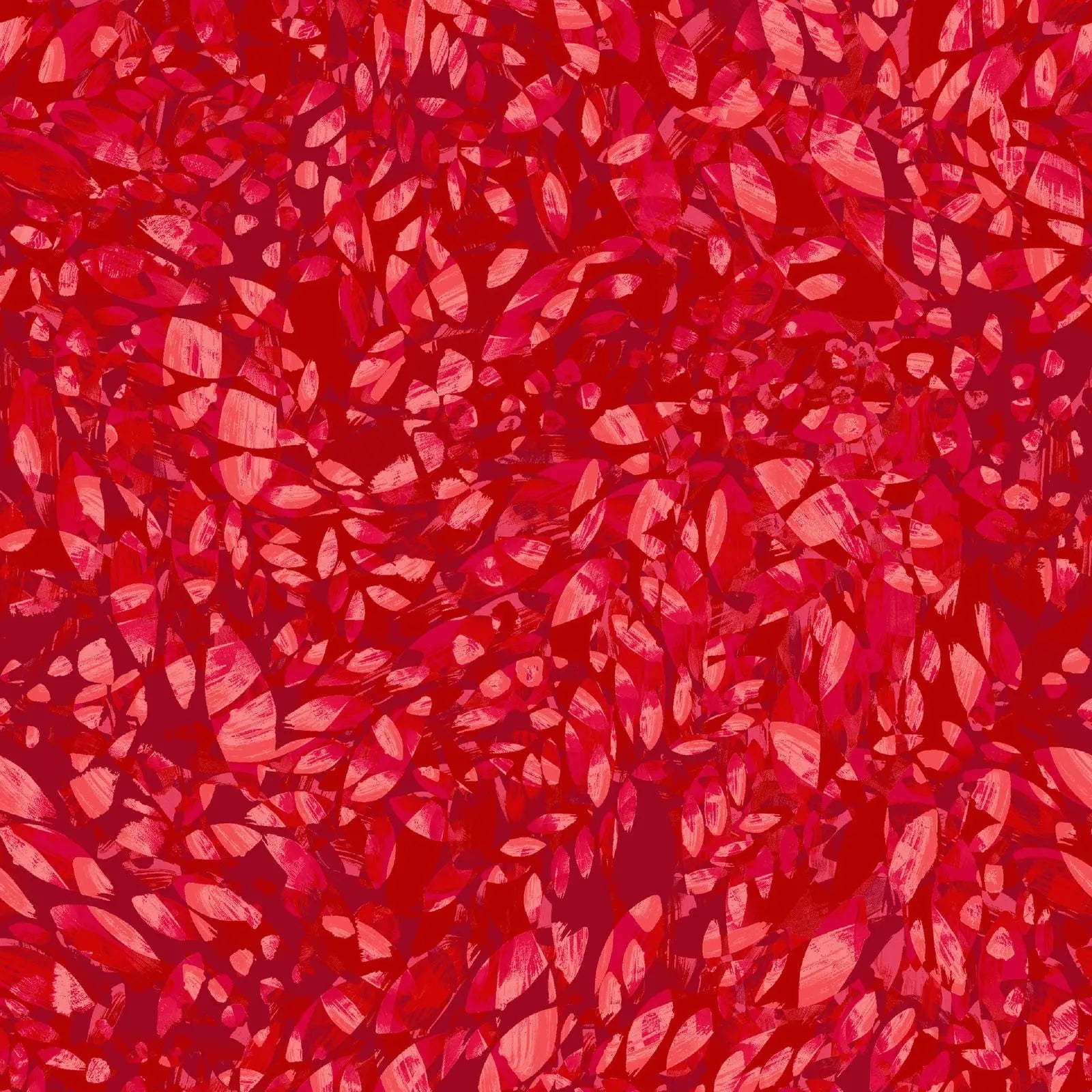 Red Drappled Cotton Wideback Fabric per yard