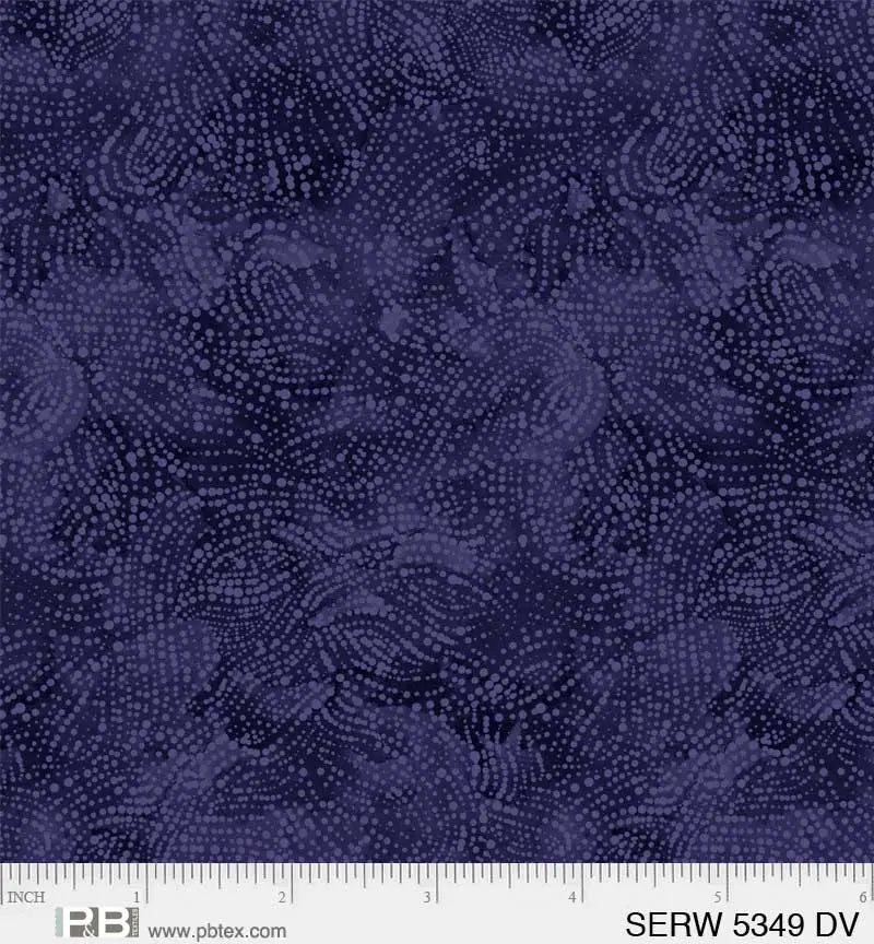 Purple Concord Serenity Cotton Wideback Fabric per yard