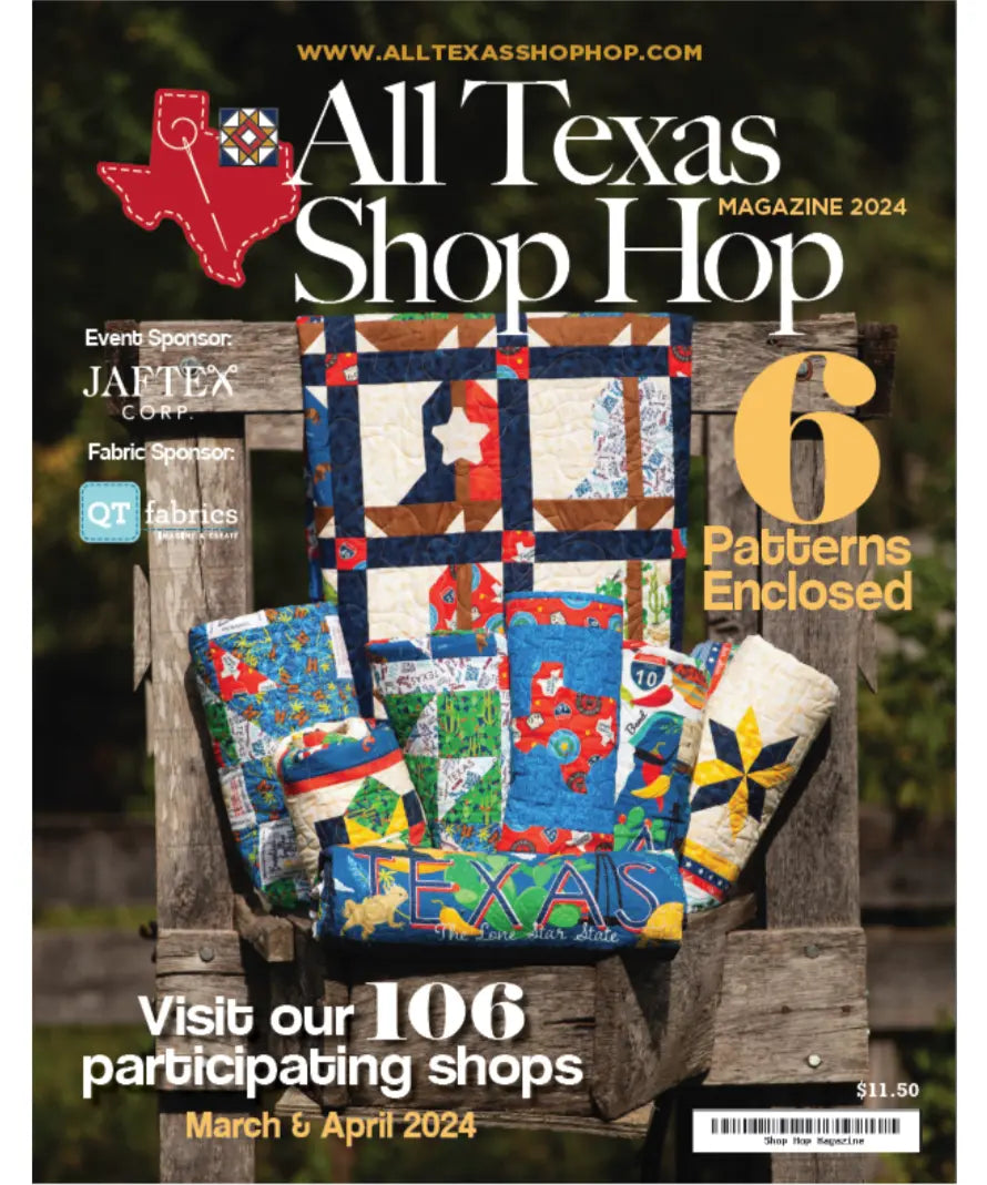 All Texas Shop Hop 2024 Magazine - Linda's Electric Quilters