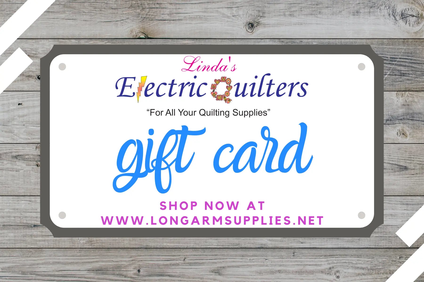 Linda's Electric Quilters Gift Card Linda's Electric Quilters