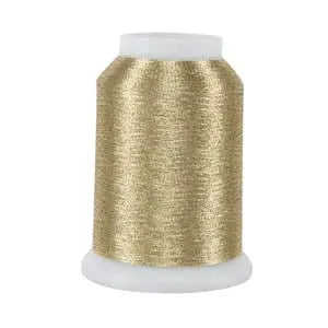 002 Light Gold Metallic Thread - Linda's Electric Quilters