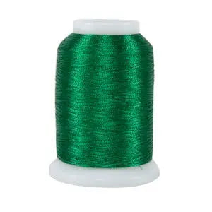 027 Emerald Green Metallic Thread - Linda's Electric Quilters