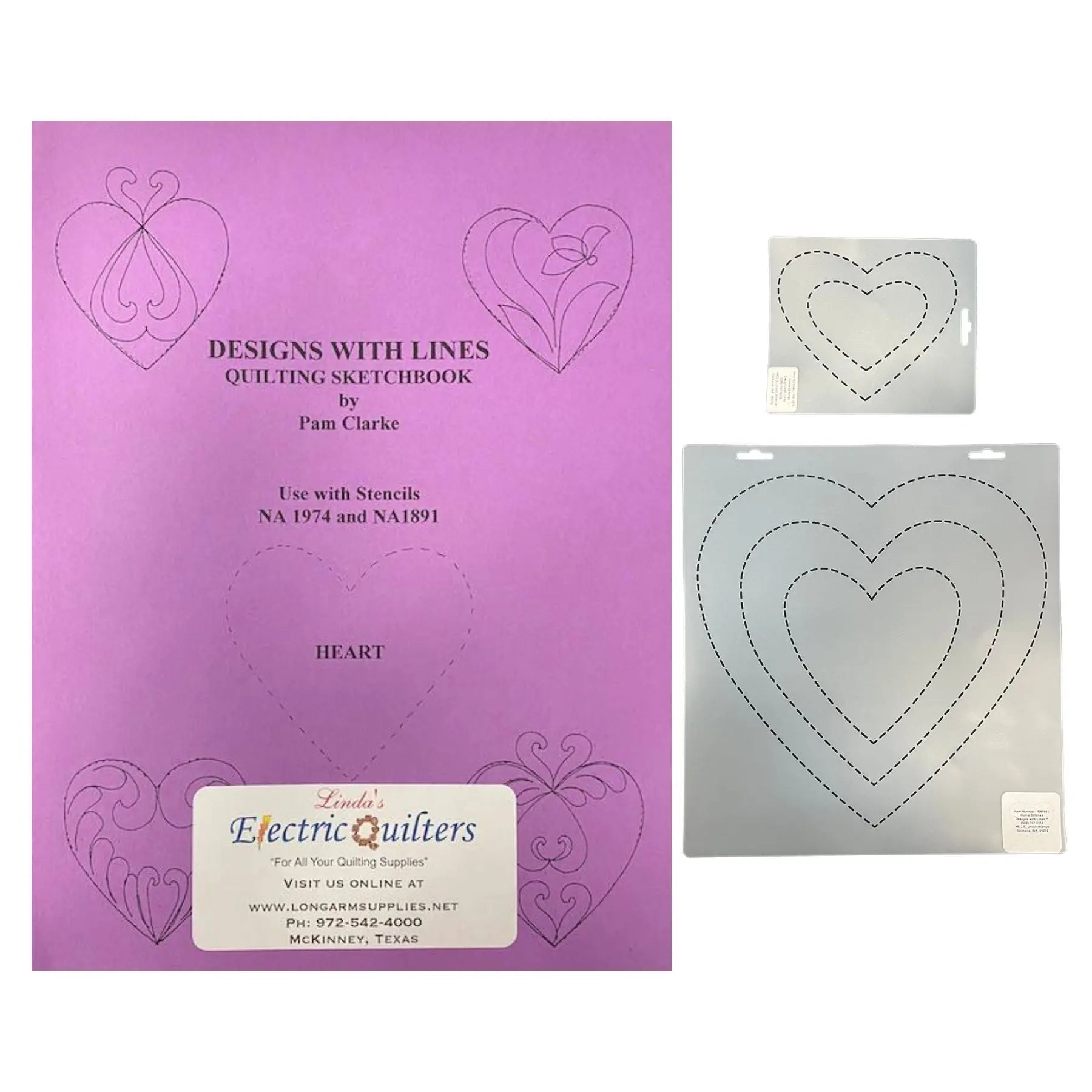 Heart Book and Stencil Kit