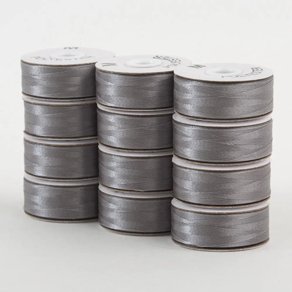 622 Gray Super Bobs Poly 12 Pack M-Style
