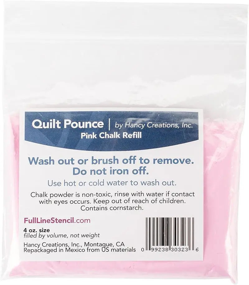 Pounce Powder Pink Refill - Linda's Electric Quilters