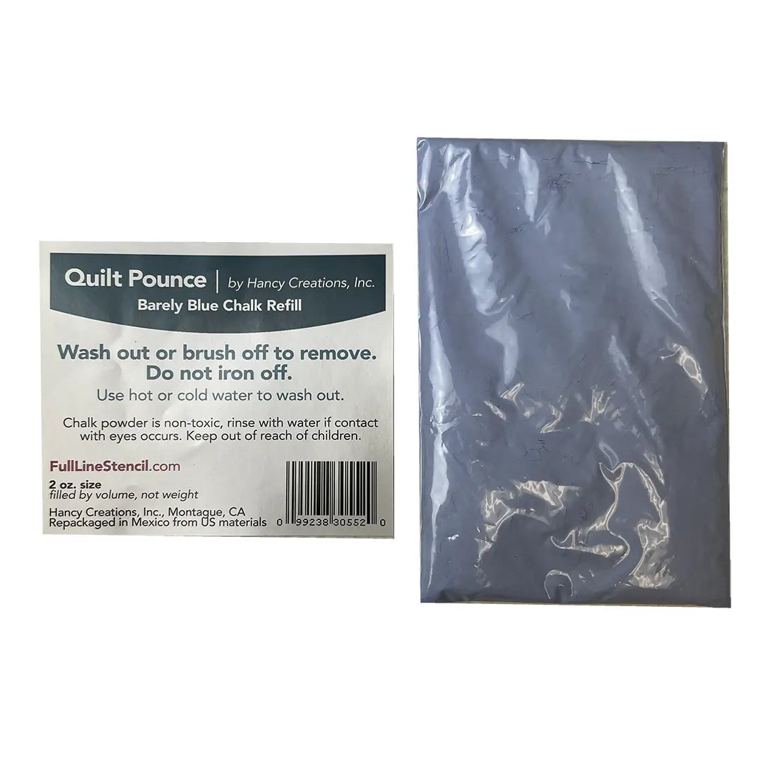 Pounce Powder Barely Blue Refill - Linda's Electric Quilters