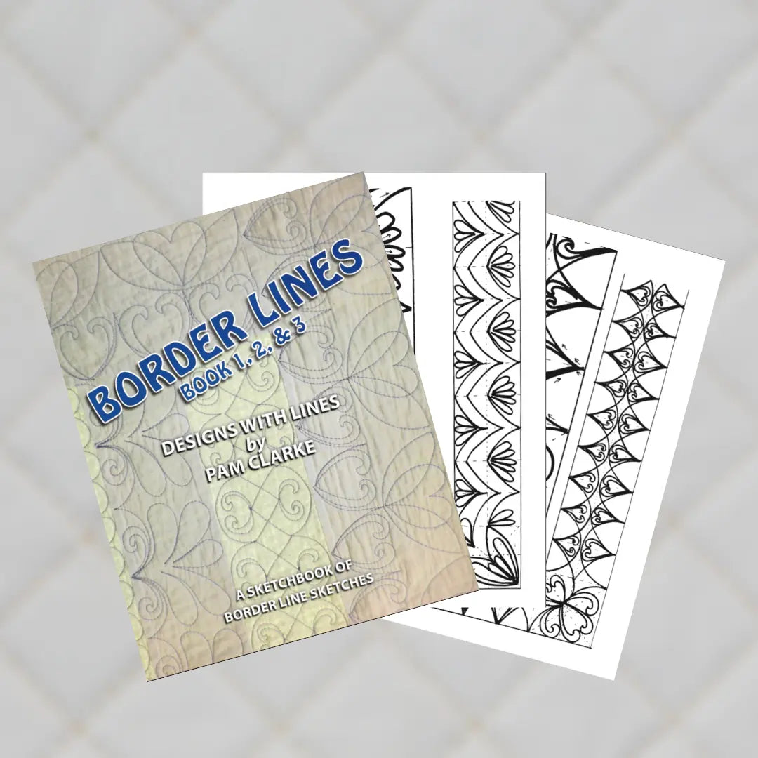 Border Lines Book 1, 2 & 3 PDF Download! - Linda's Electric Quilters