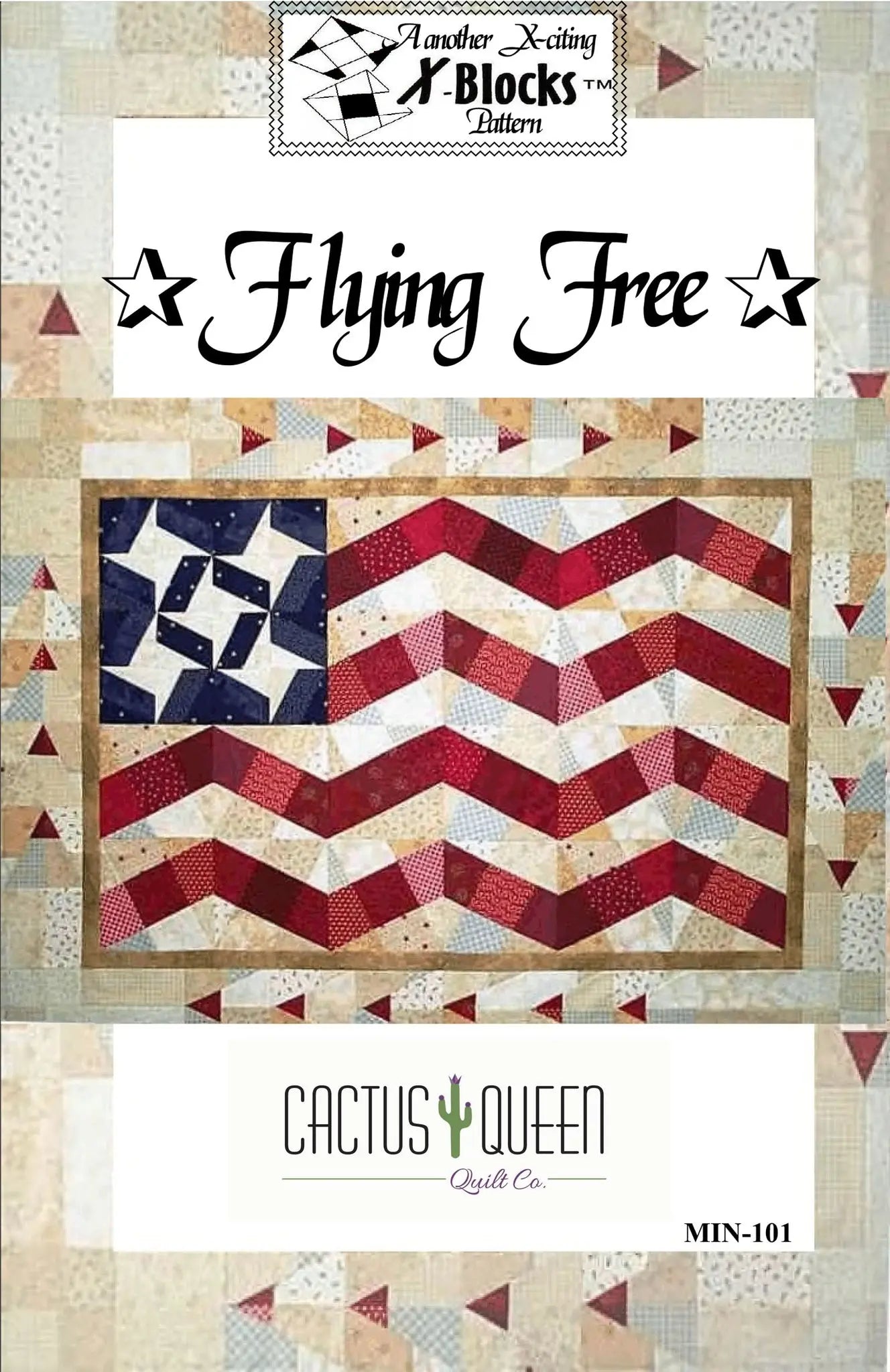X-Block Flying Free Pattern - Linda's Electric Quilters