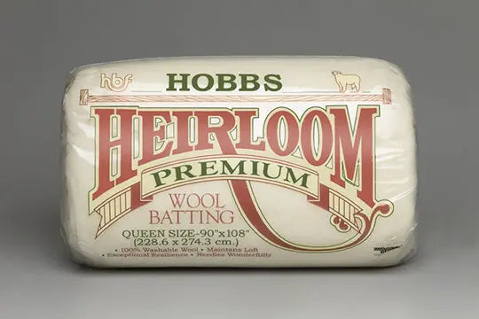 Hobbs Heirloom Wool Batting Package - Linda's Electric Quilters