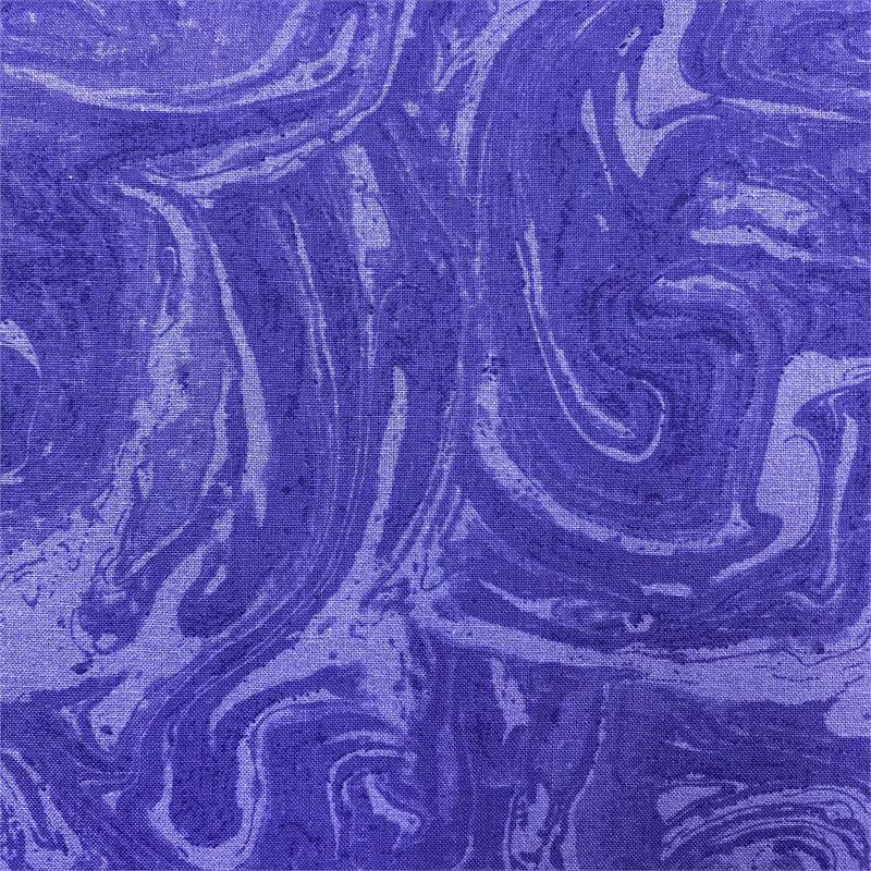 Purple Waves Cotton Wideback Fabric Per Yard