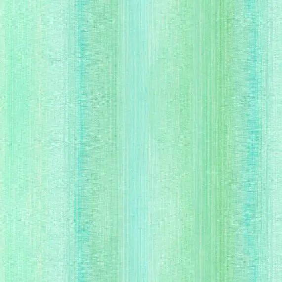 Green Mint Ombre Pastel Cotton Wideback Fabric per yard