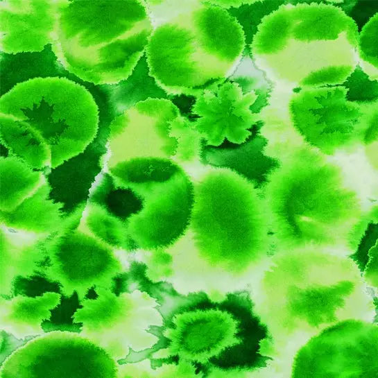 Green Opalescence Cotton Wideback Fabric per yard 