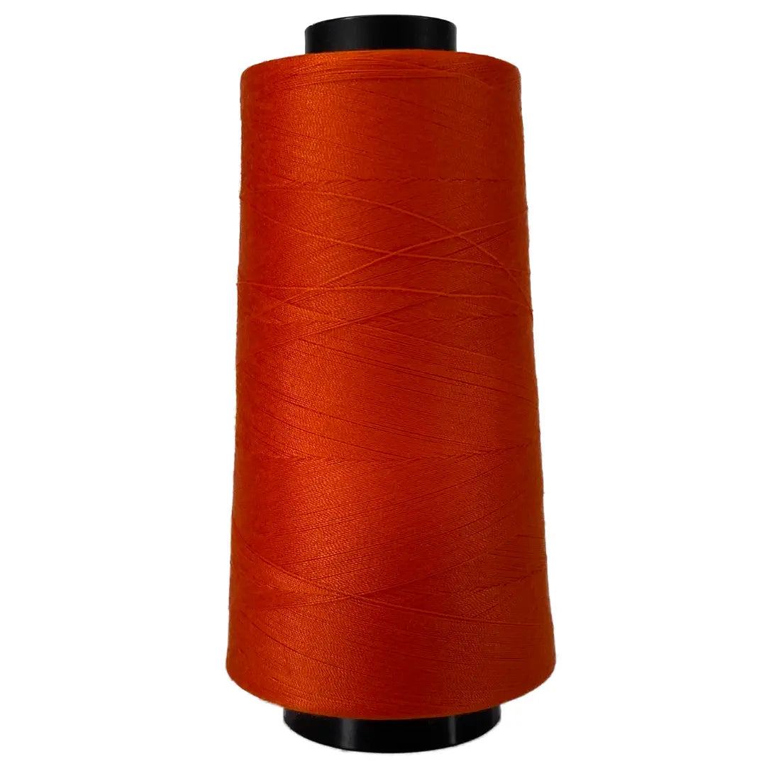 QE028 Orange Sizzle Perma Core Quilters Edition Thread - Linda's Electric Quilters