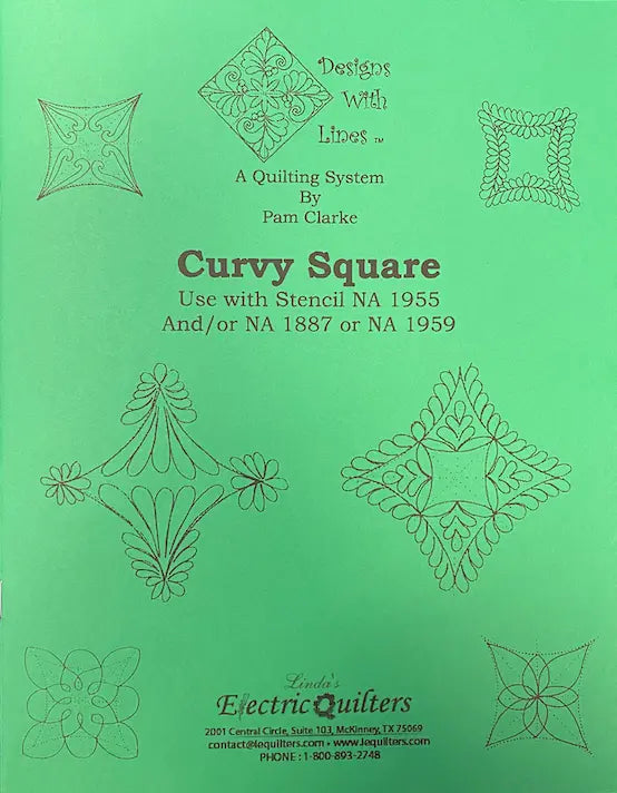 1955 Curvy Square Book - Linda's Electric Quilters