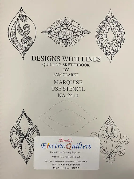 2410 Marquise Series Book - Linda's Electric Quilters