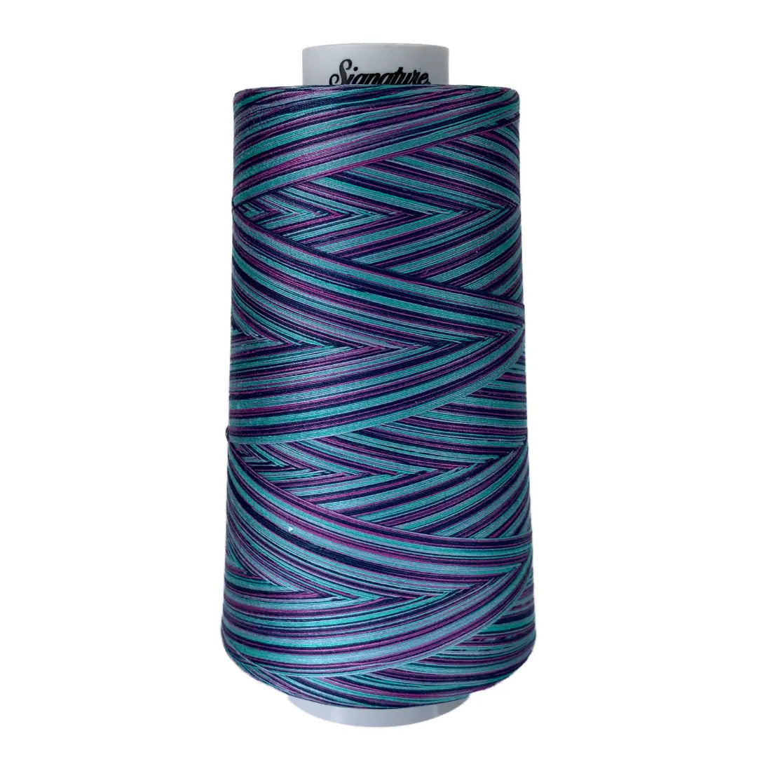 F153 Garden Signature Cotton Variegated Thread - Linda's Electric Quilters