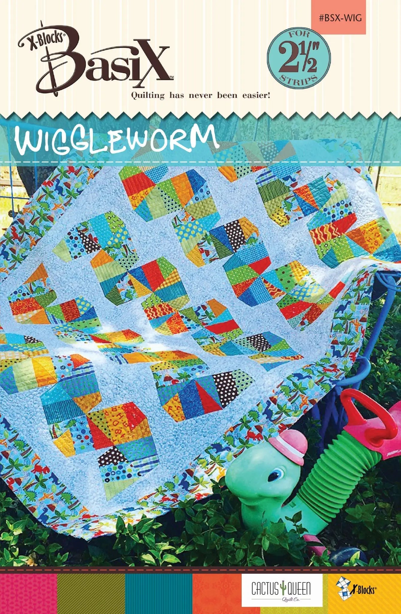 BasiX Wiggleworm Pattern - Linda's Electric Quilters