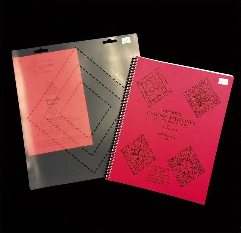 Diamond Book and Stencil Kit