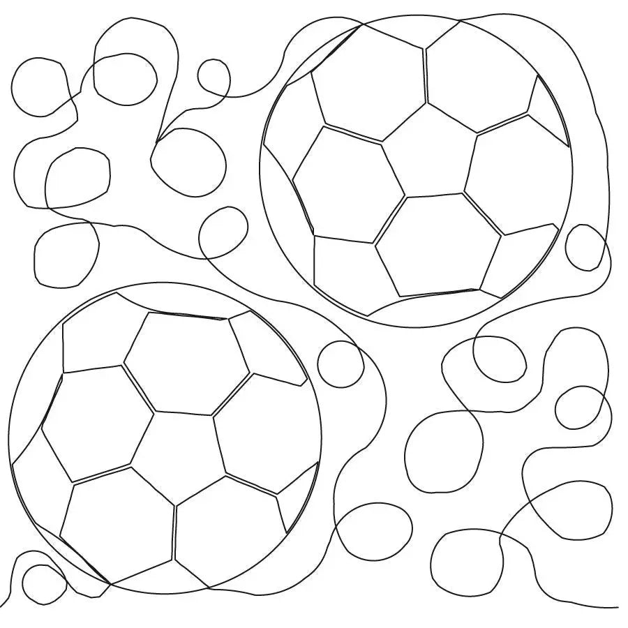Soccer All Over E2E - Linda's Electric Quilters