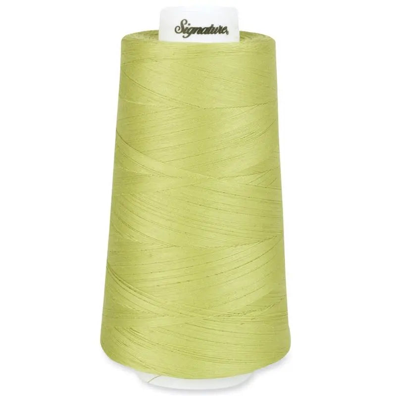 F102 Pear Green Signature Cotton Thread - Linda's Electric Quilters