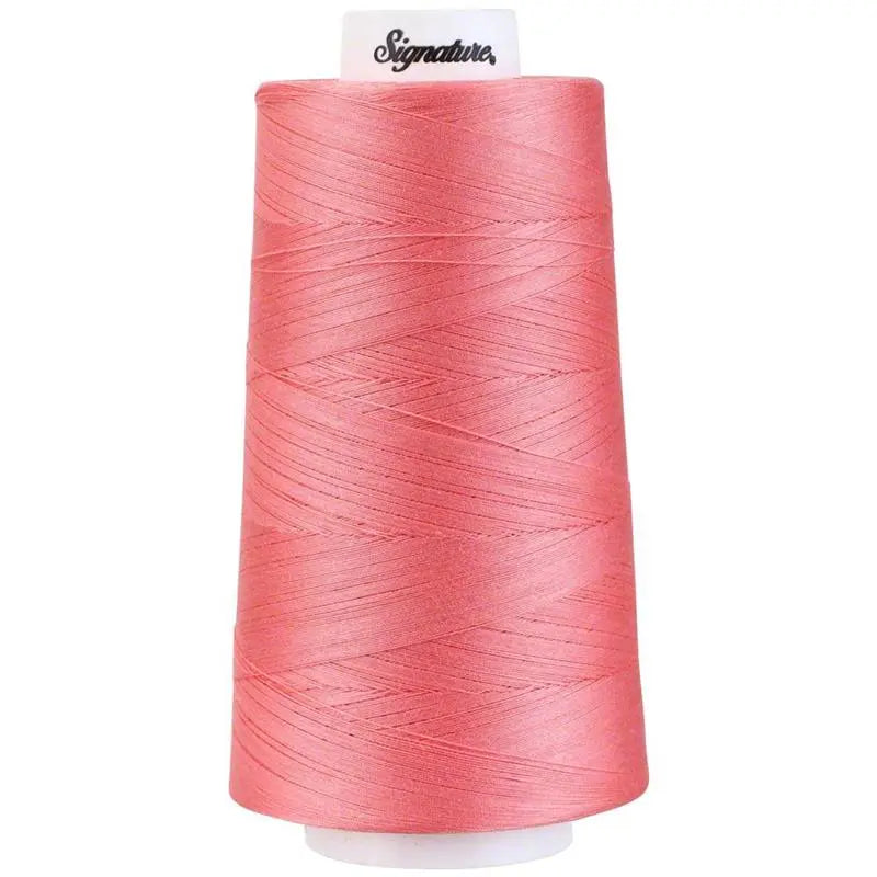 F109 Flamingo Pink Signature Cotton Thread - Linda's Electric Quilters