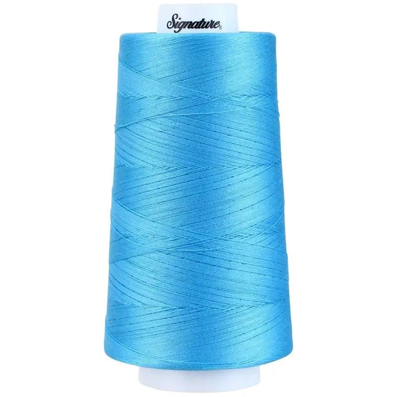 F204 Soft Cyan Signature Cotton Thread - Linda's Electric Quilters